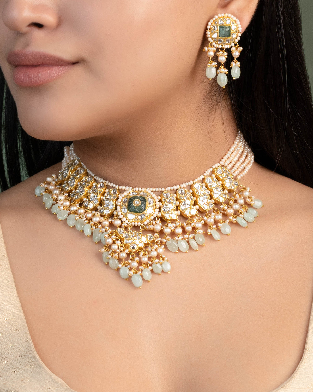 Abhitha Polki Necklace