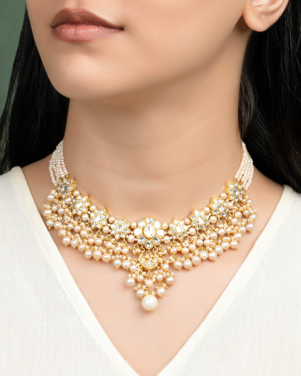 Mahira Polki Necklace