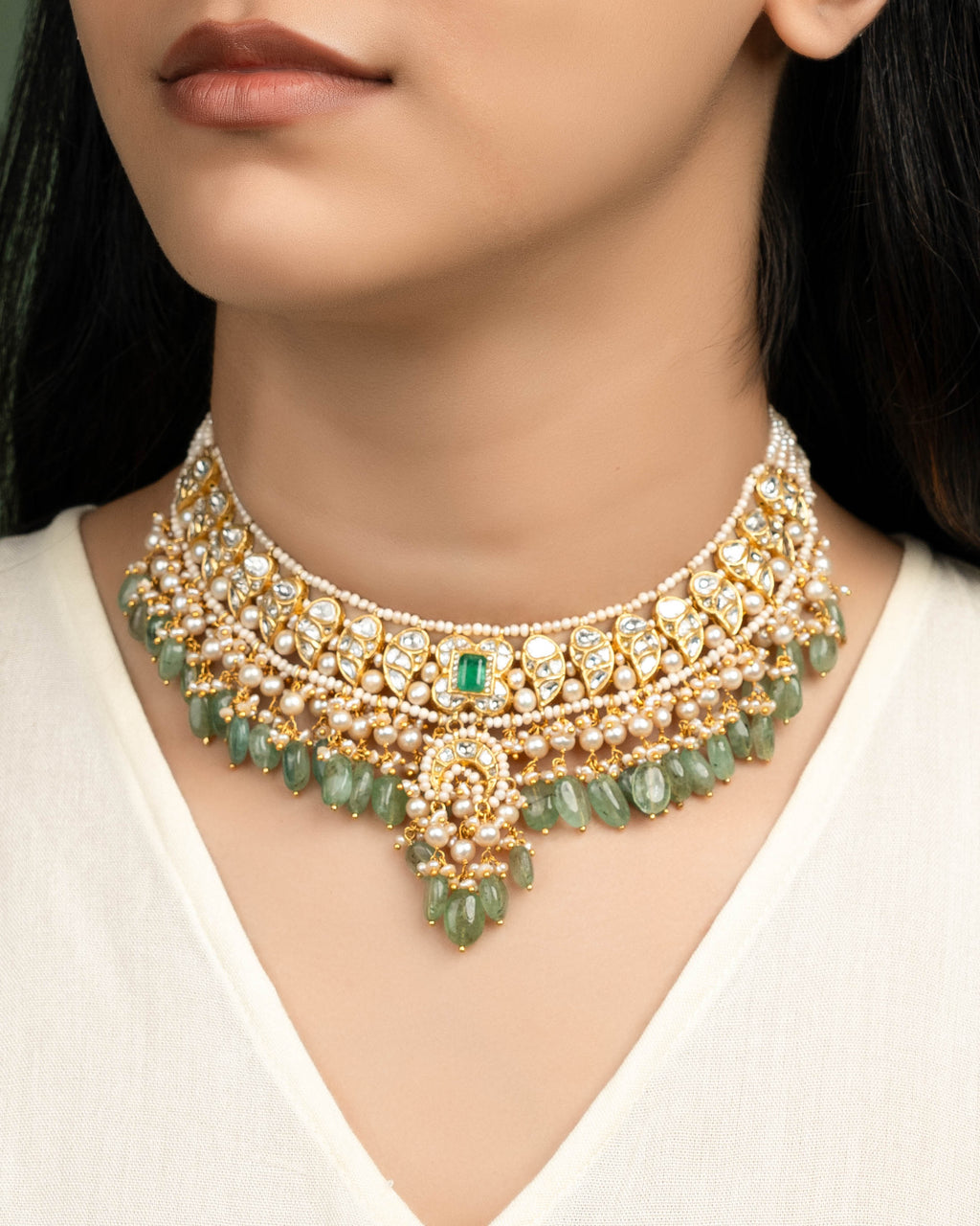 Alekhya Polki Necklace