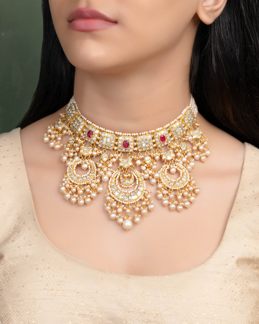Kashuma Polki Necklace