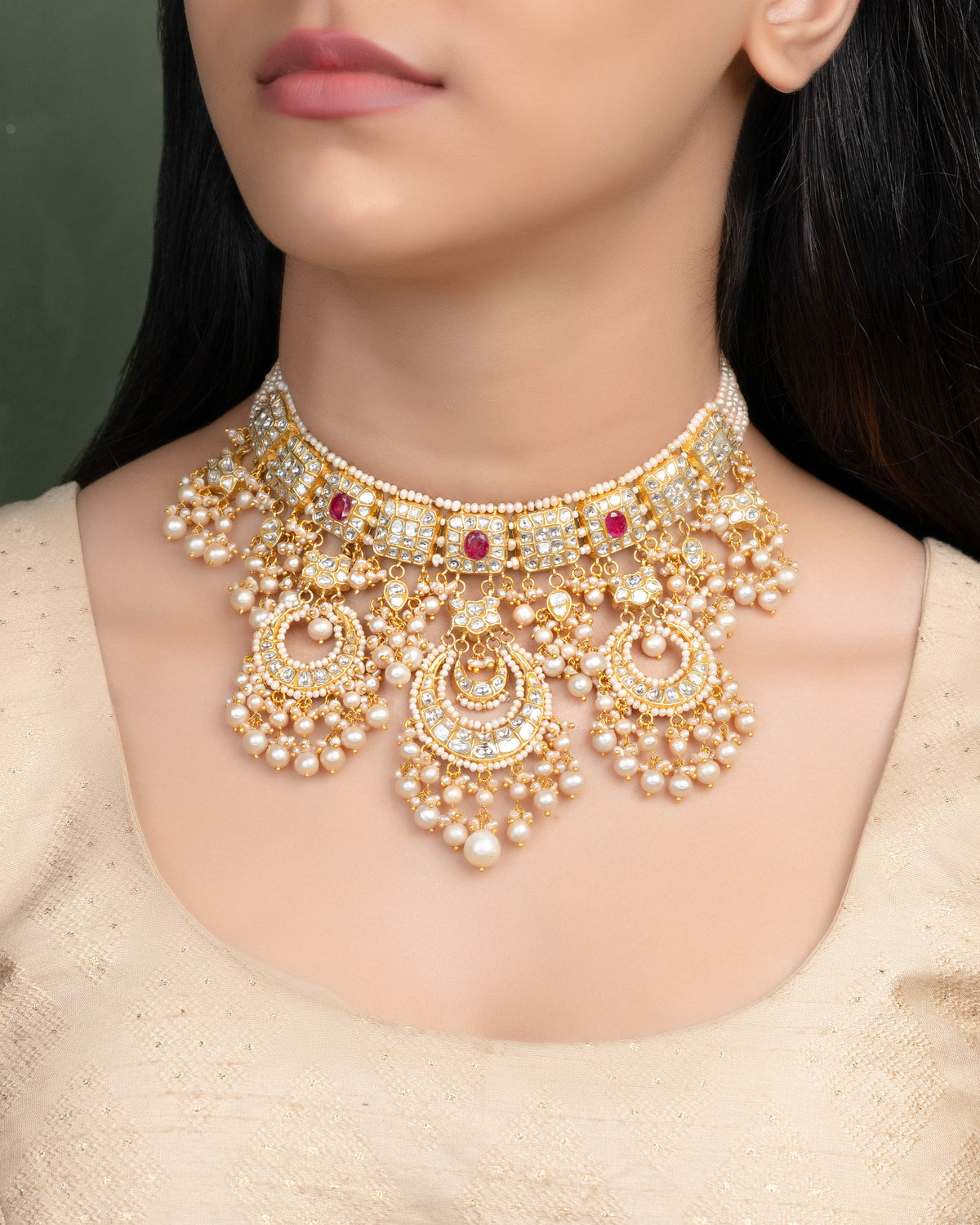 Kashuma Polki Necklace