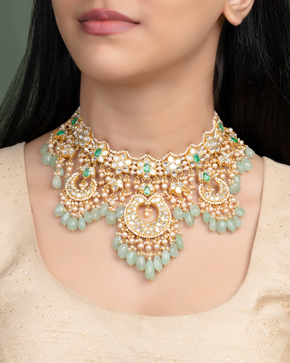 Ruhi Polki Necklace