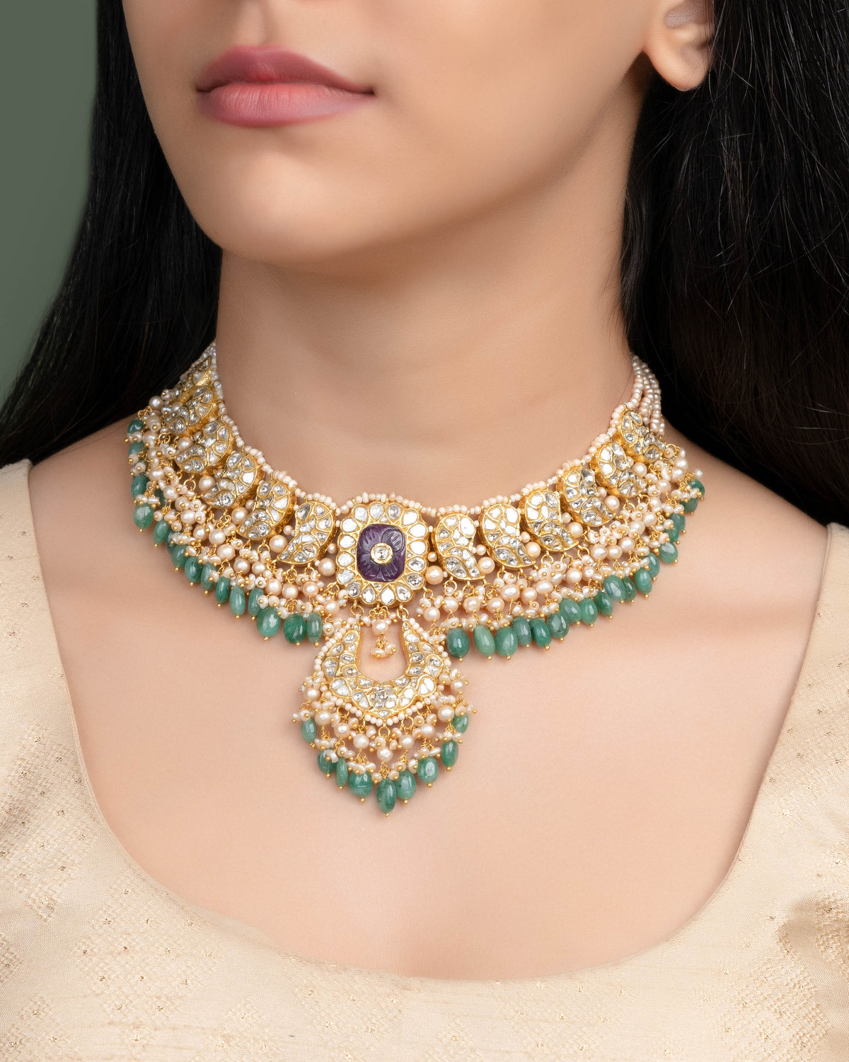 Harvina Polki Necklace