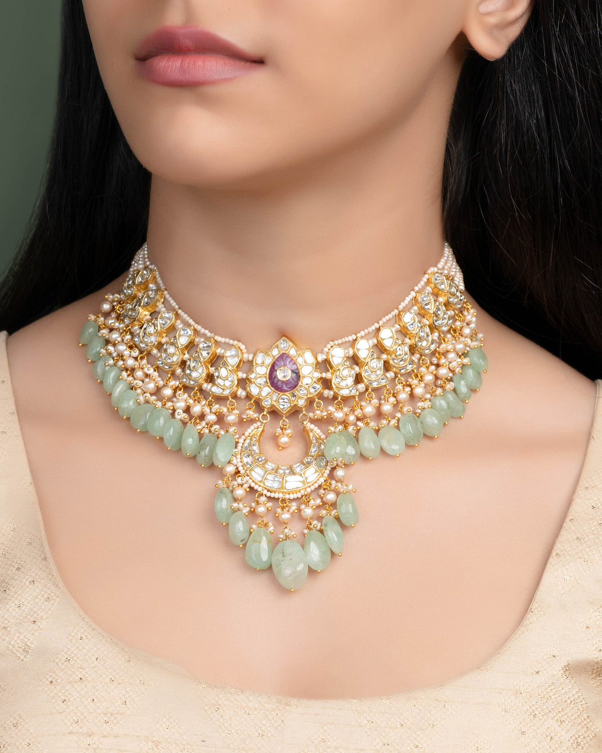 Ziya Polki Necklace