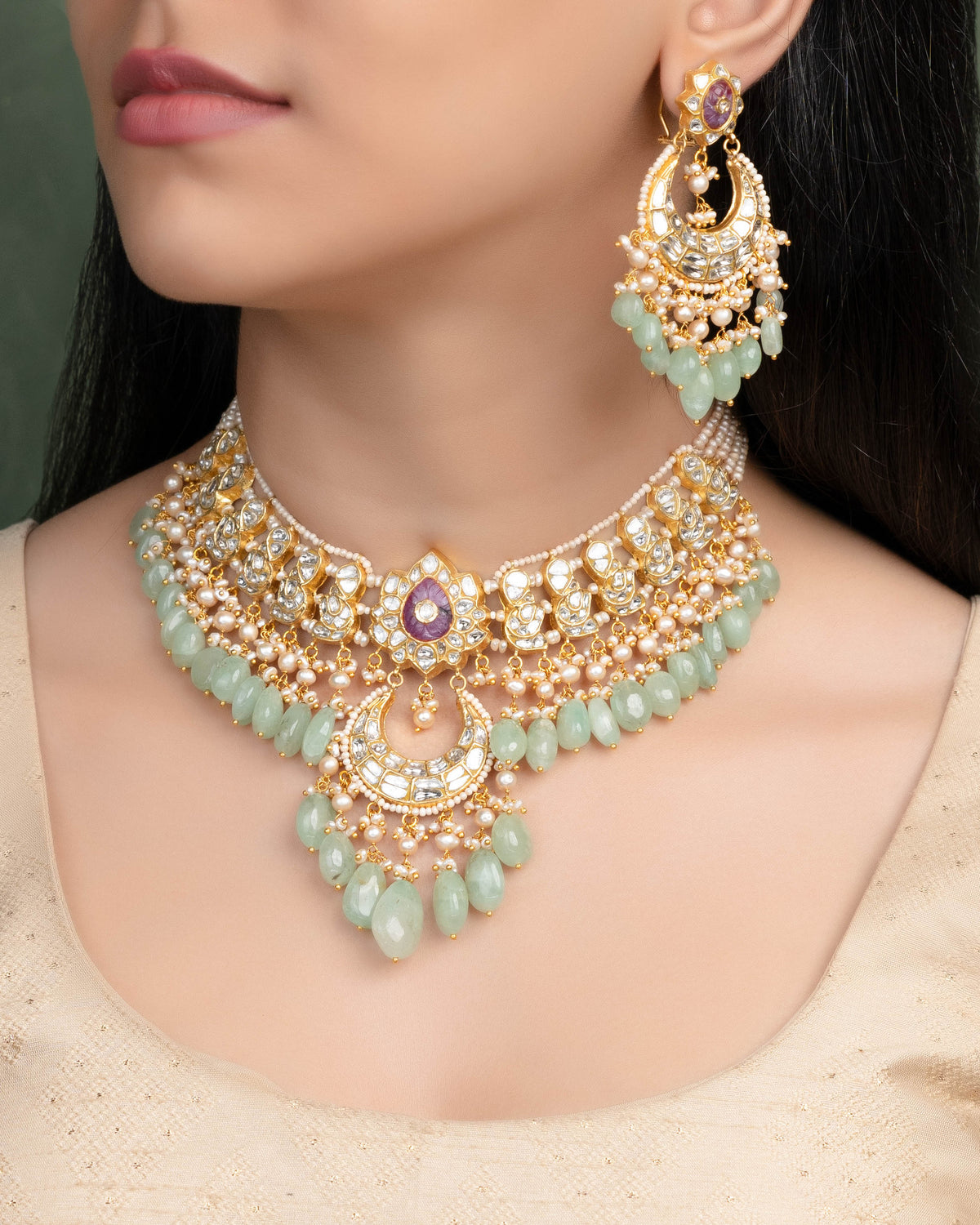 Ziya Polki Necklace
