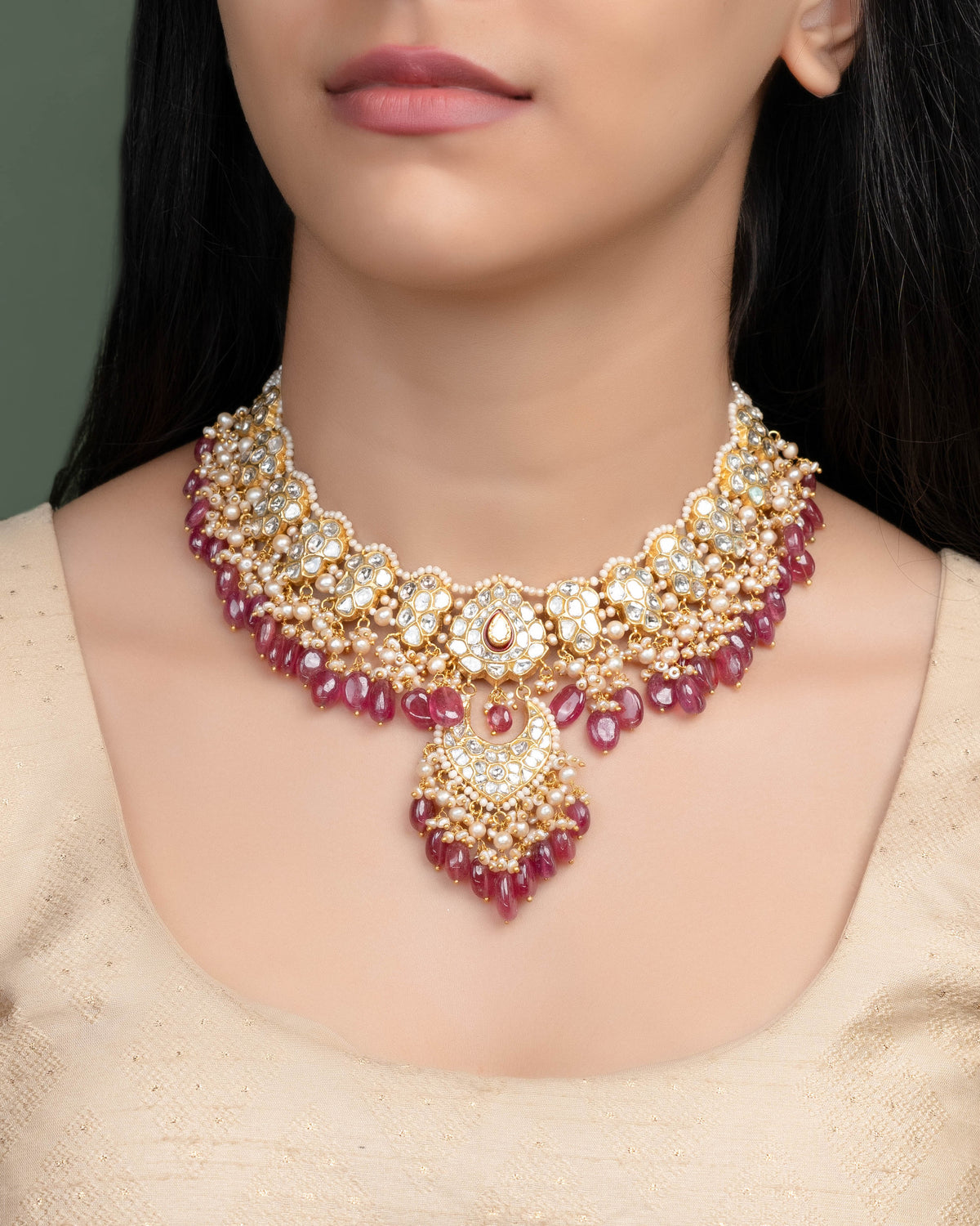 Harika Polki Necklace