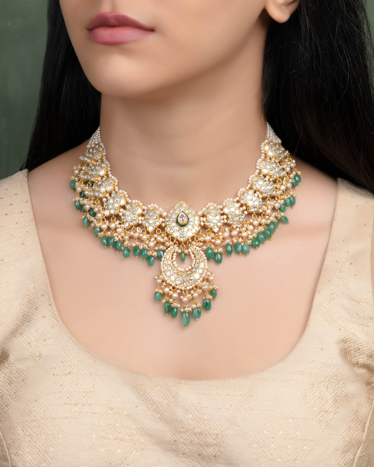 Mudita Polki Necklace