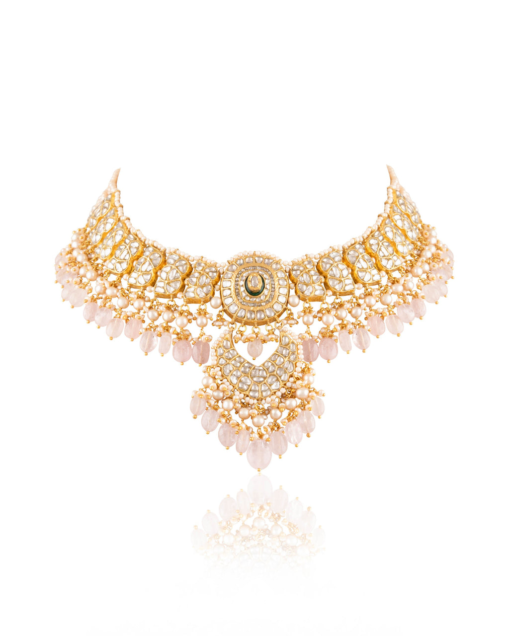 Madhiya Polki Necklace