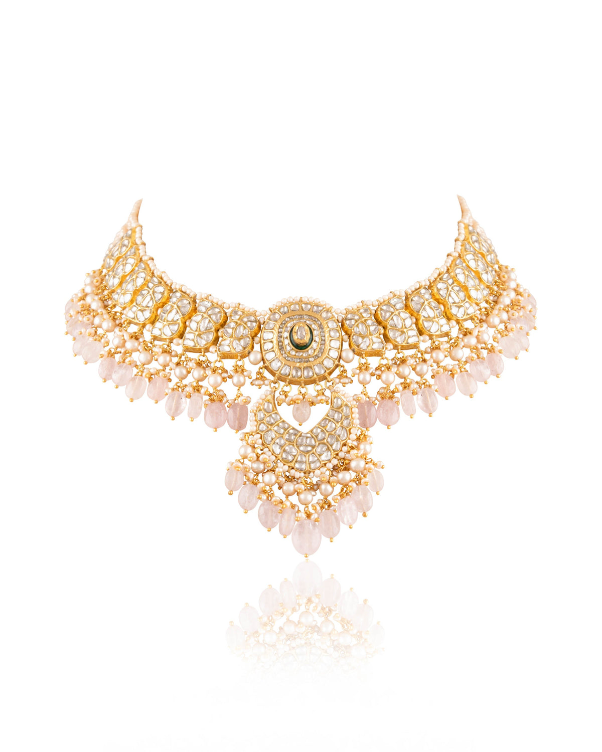 Madhiya Polki Necklace