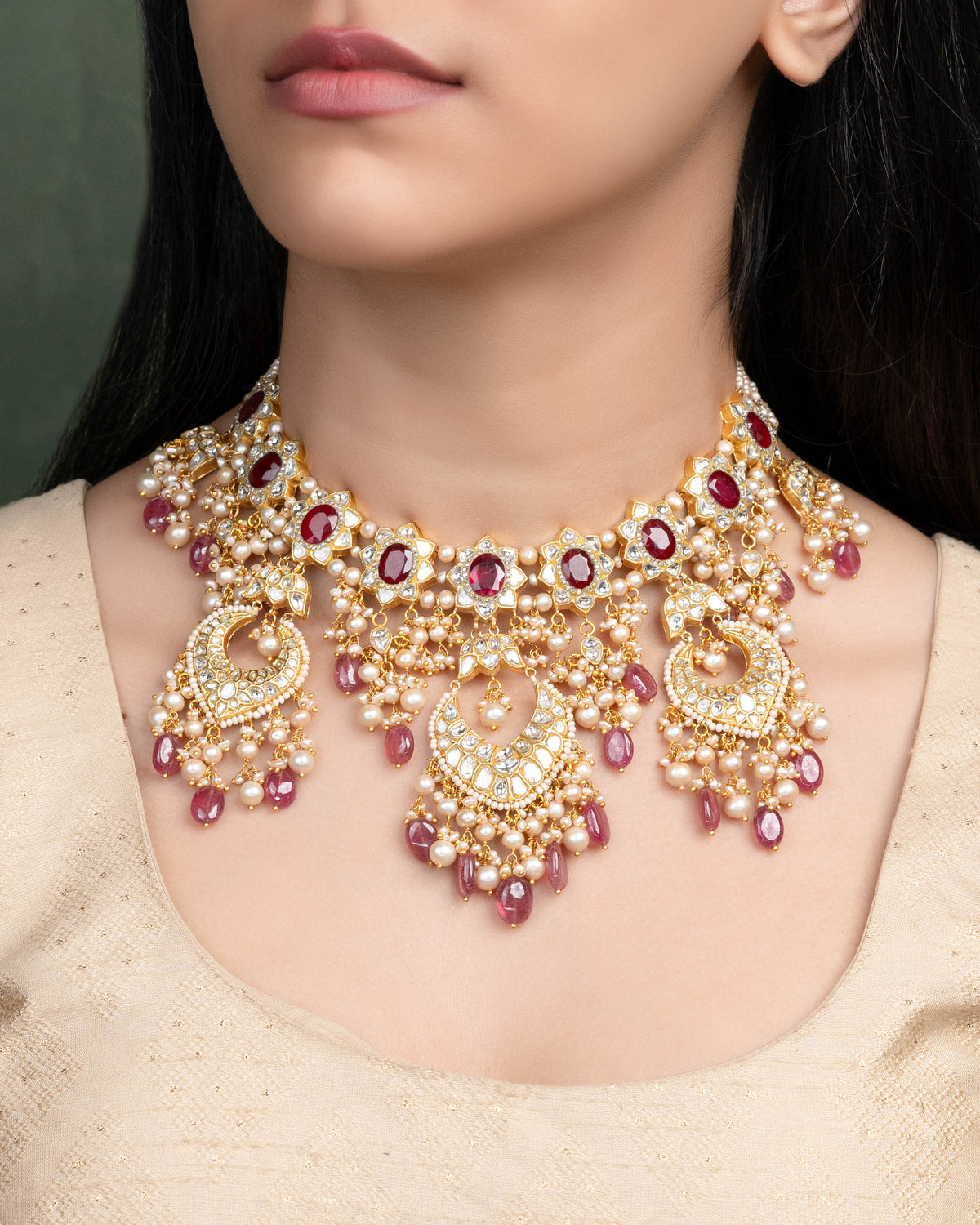 Azima Polki Necklace