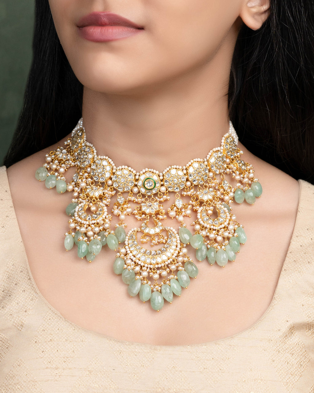 Vishaka Polki Necklace