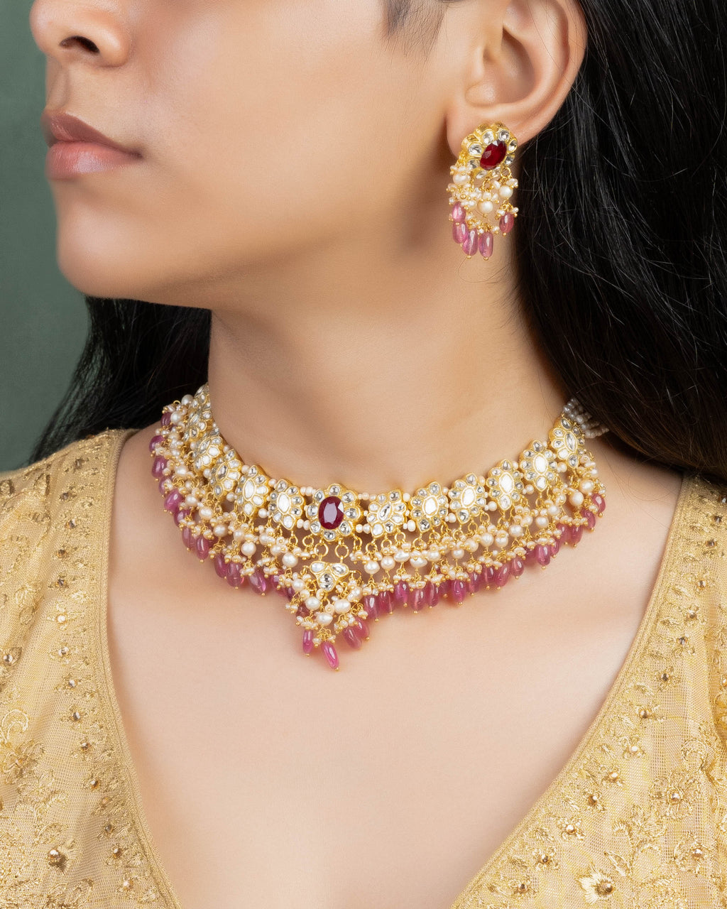 Olivia Polki Necklace