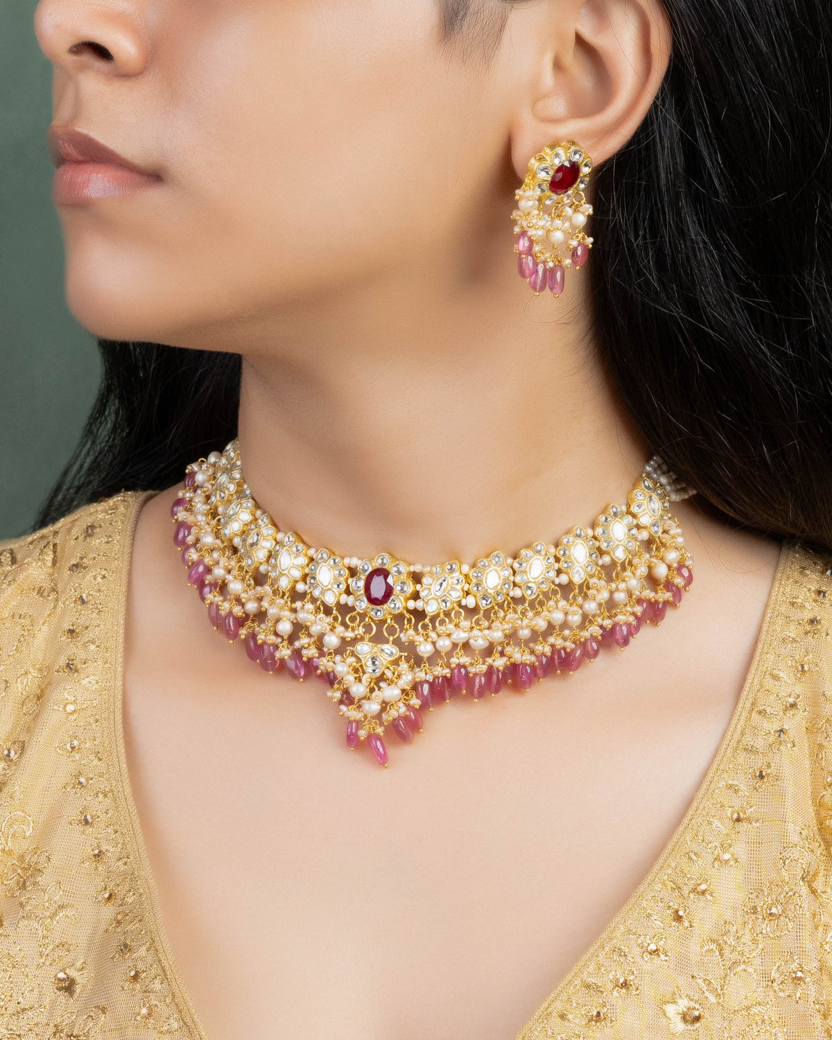 Olivia Polki Necklace