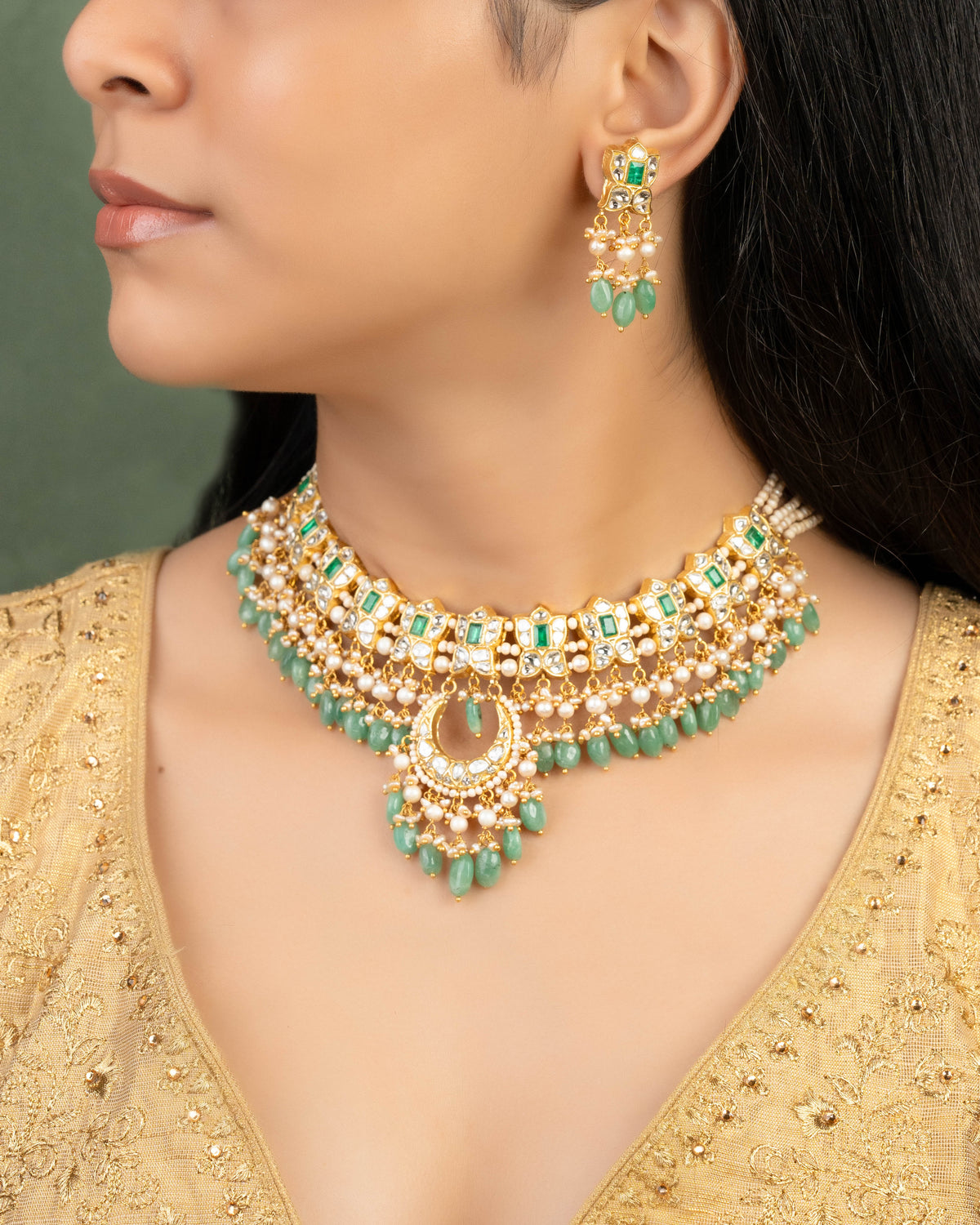 Harvina Polki Necklace