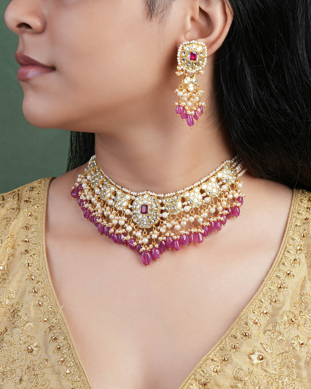 Fareen Polki Necklace