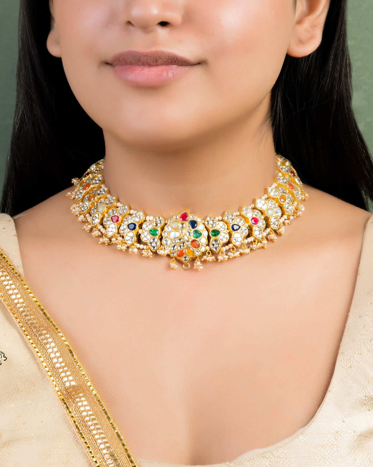 Richa Polki Necklace