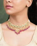 Mira Polki Necklace