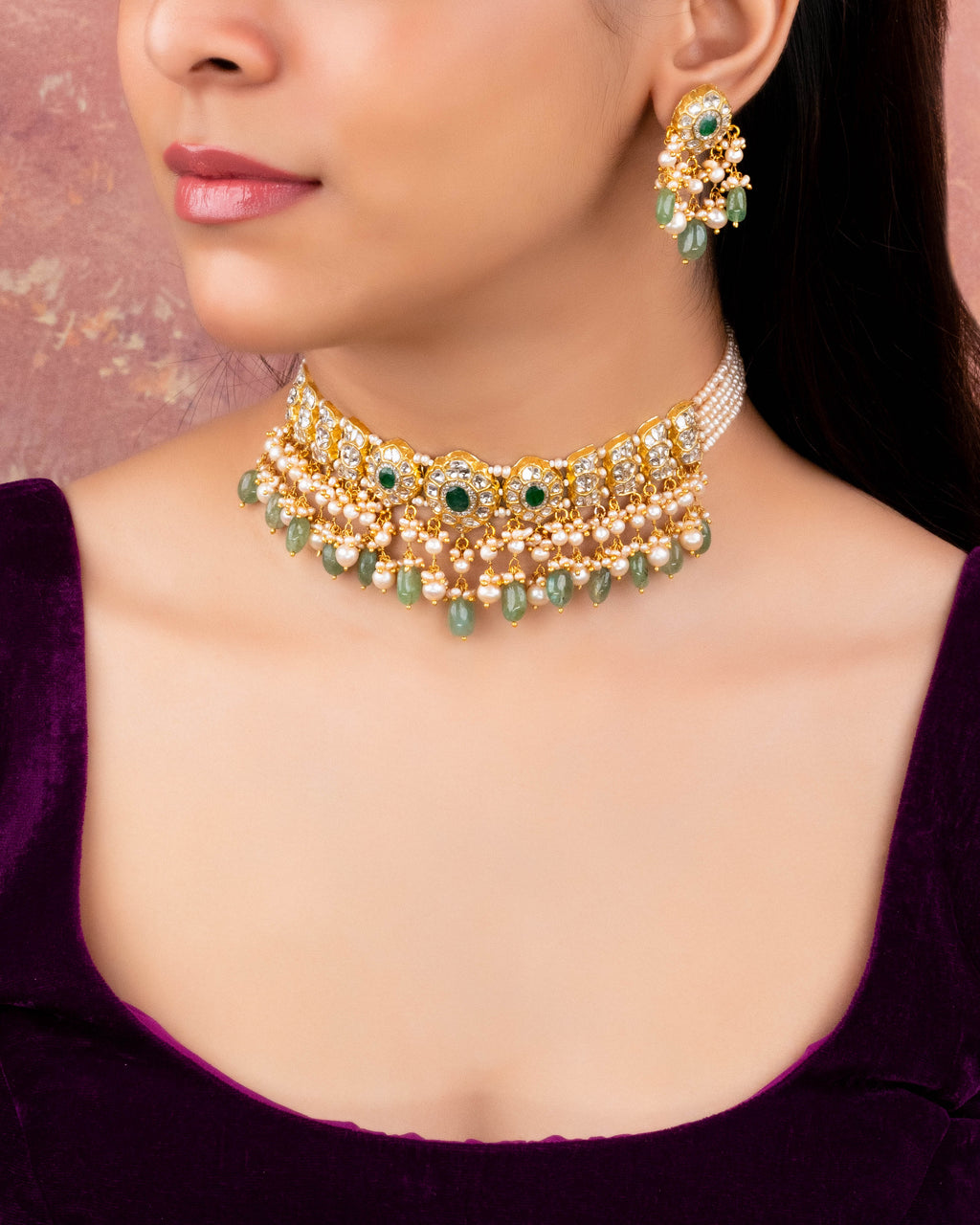 Arunashi Polki Tops
