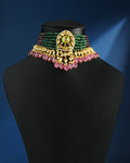 Misri Polki Bead Choker