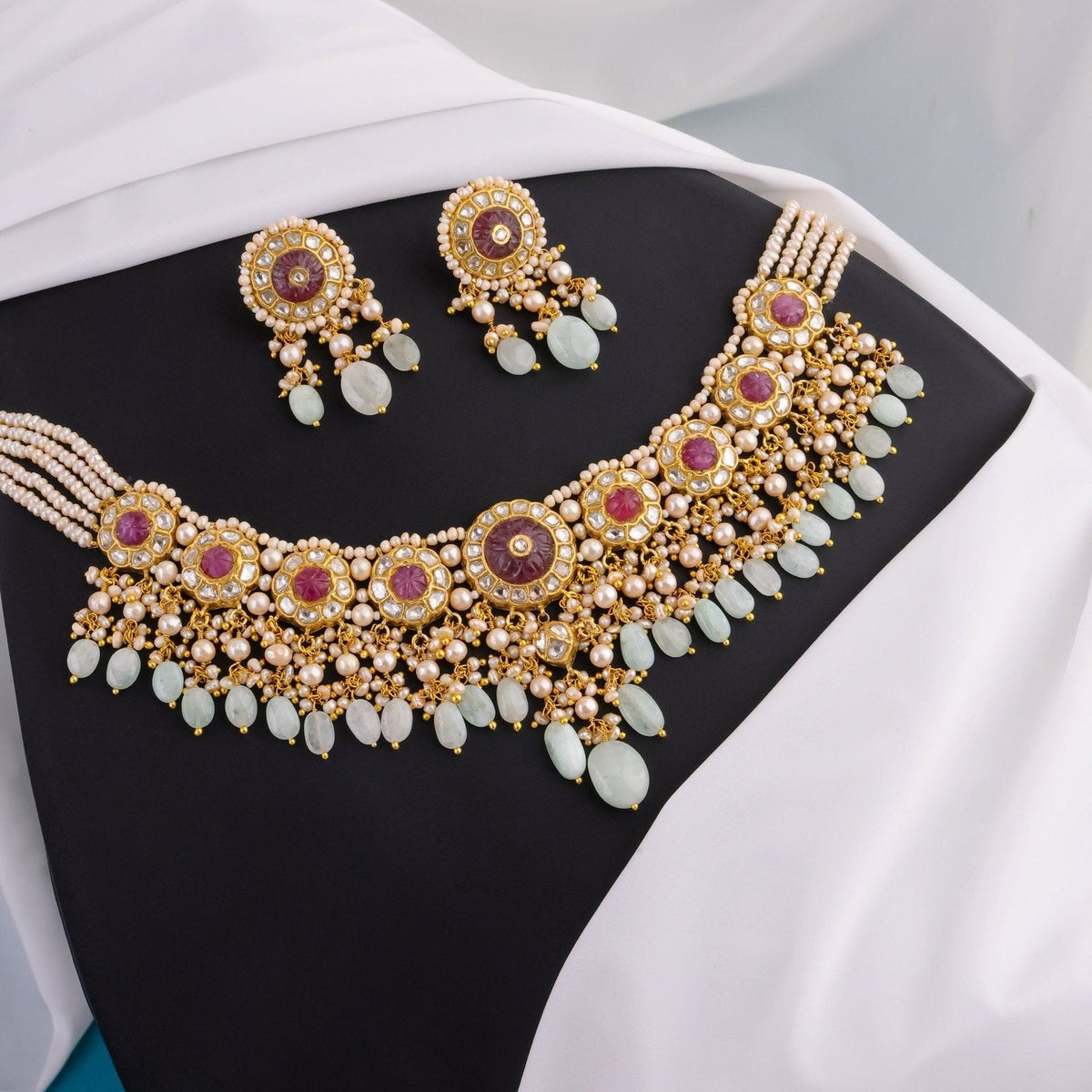 Kaveeta Polki Necklace