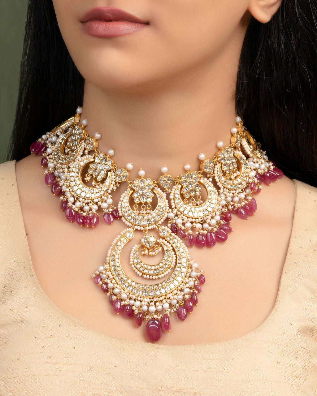 Azenya Polki Necklace