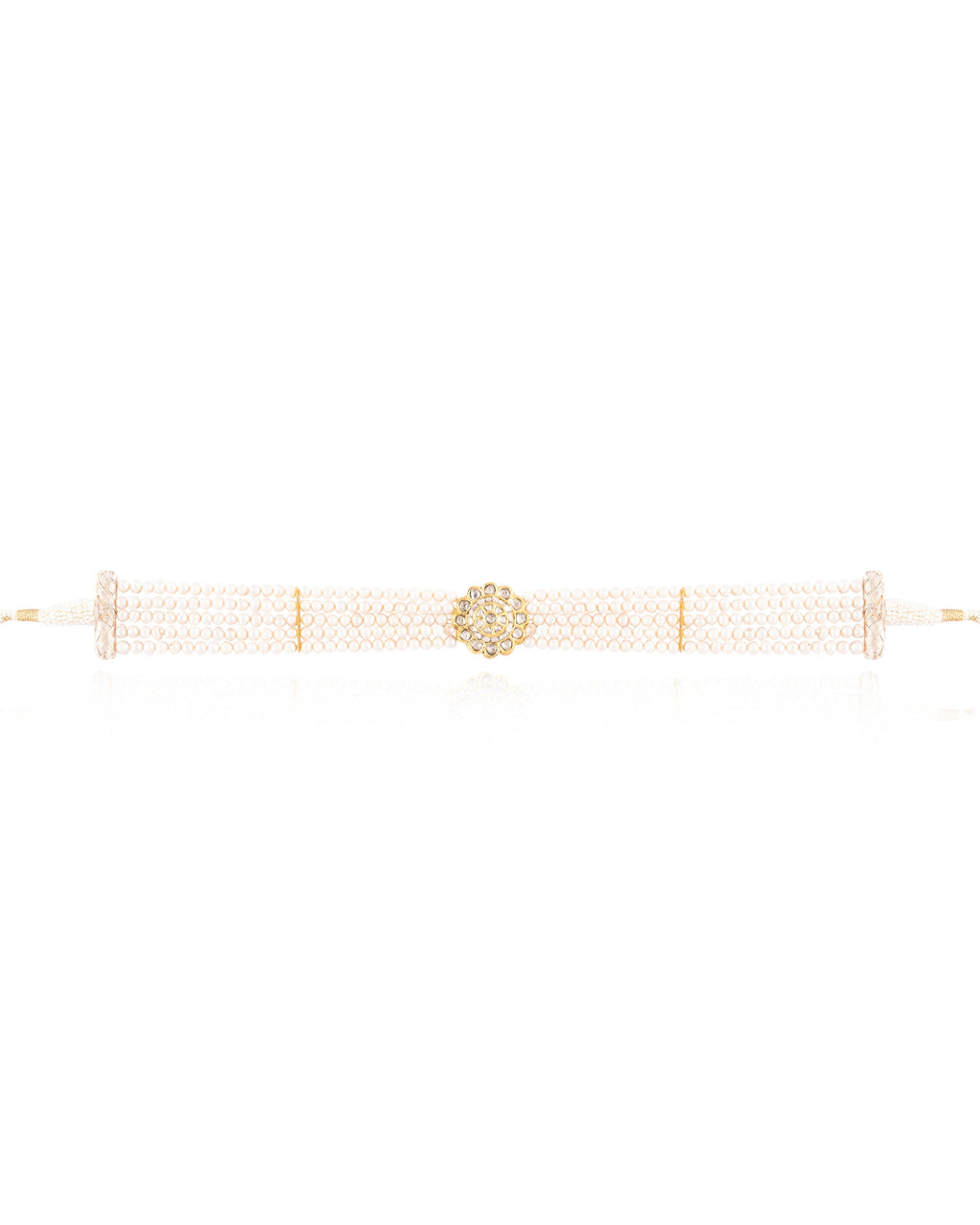 Madhurika Polki Bead Choker