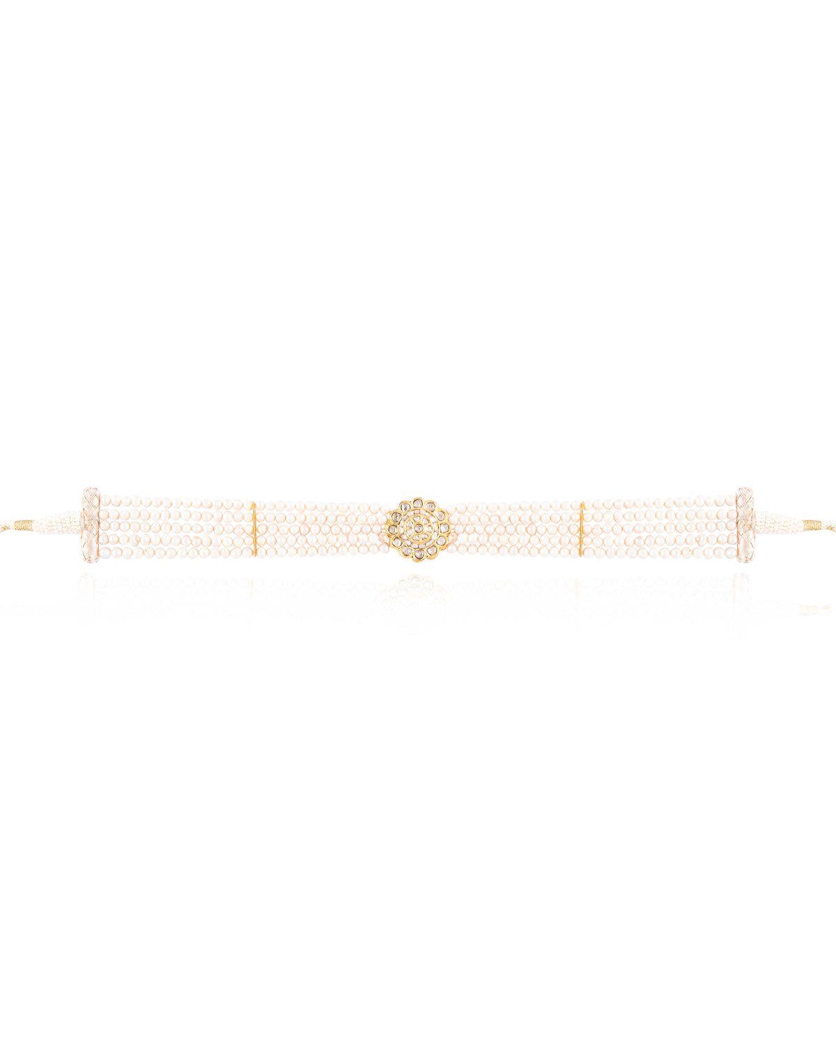 Madhurika Polki Bead Choker