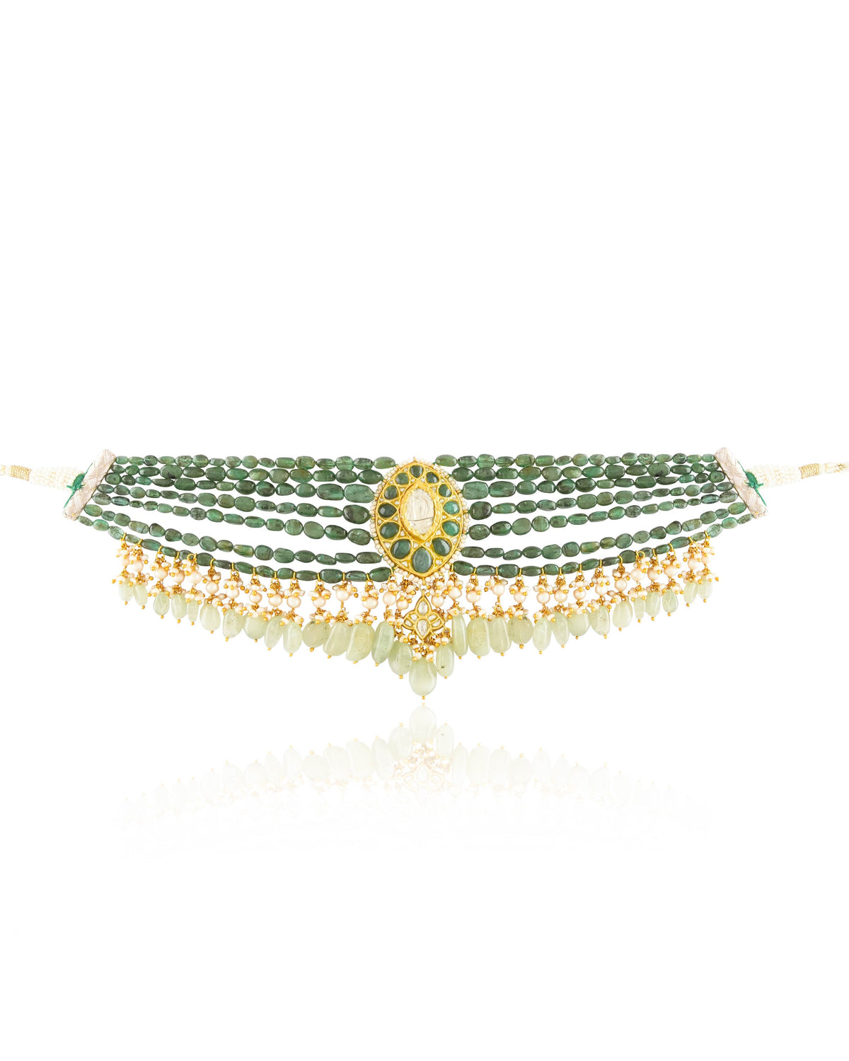 Varsha Polki Bead Choker