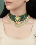 Varsha Polki Bead Choker