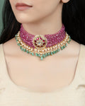 Smriti Polki Bead Choker
