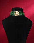 Zubi Polki Bead Choker
