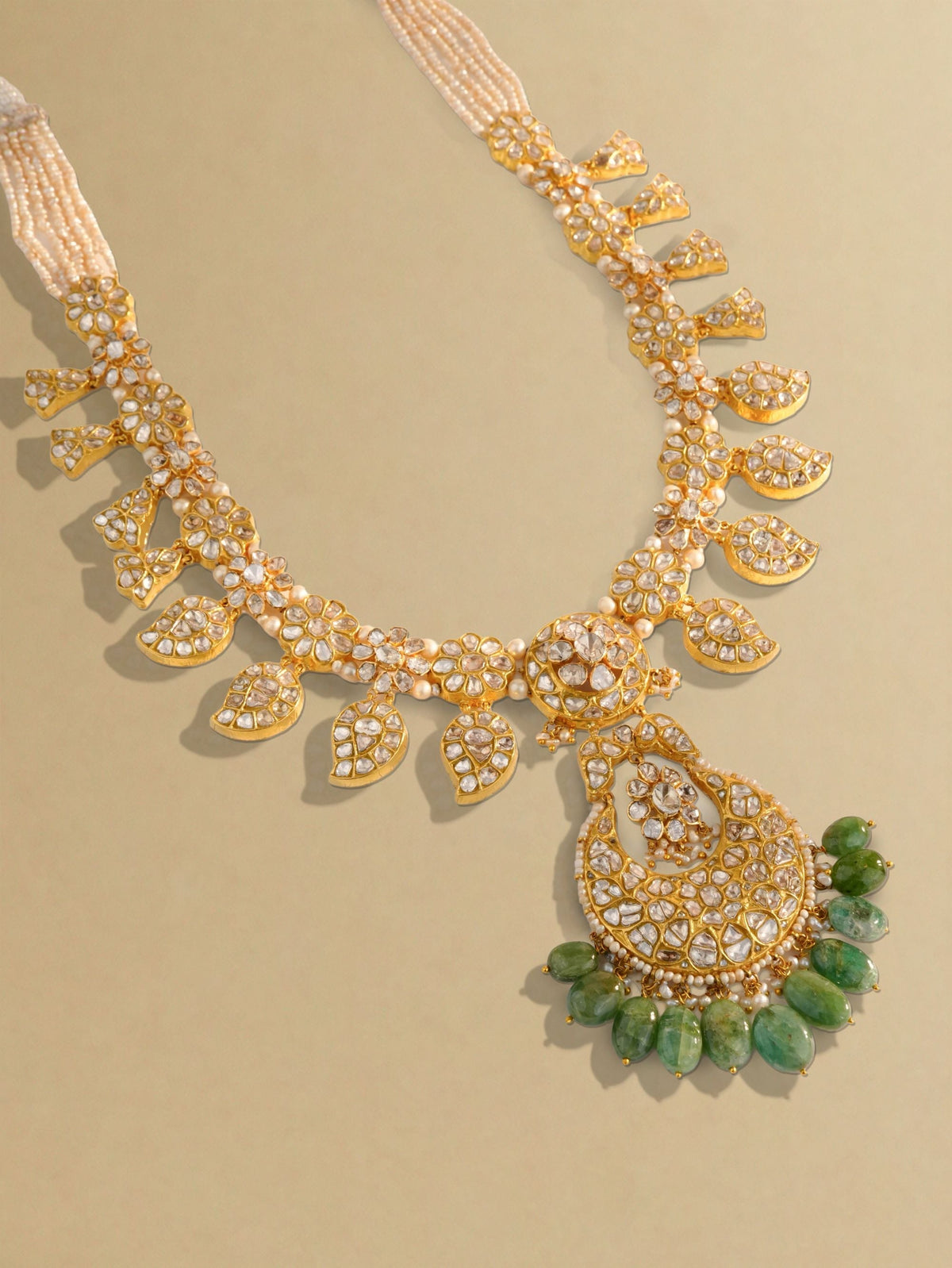 Ruchi Polki Long Necklace