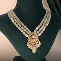 Yasha Polki Bead Pendant