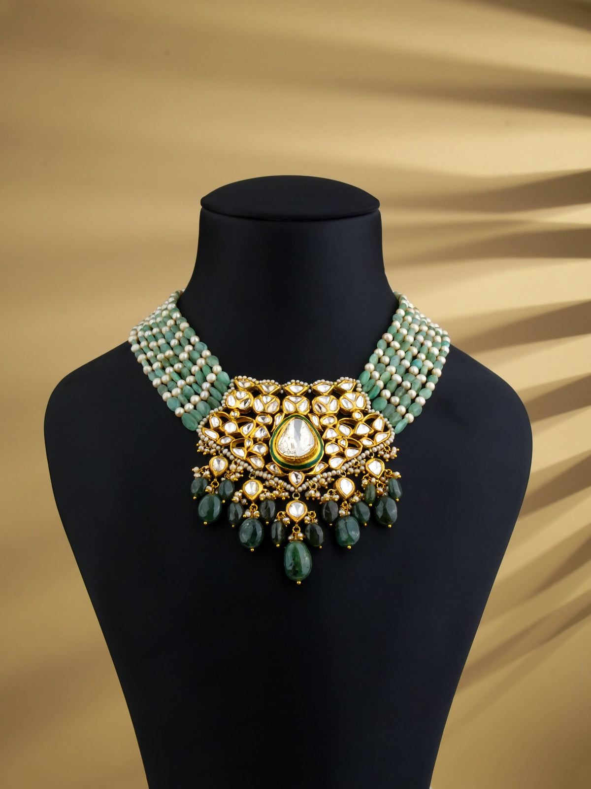 Cenra Polki Bead Pendant