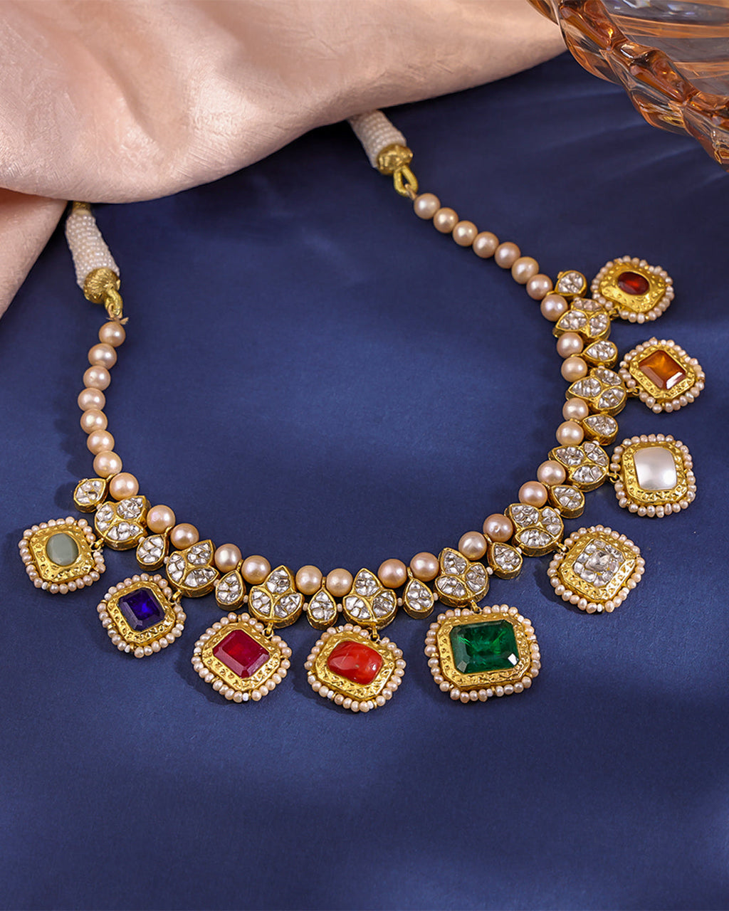 Shalini Pandey - Alyssa Polki Necklace