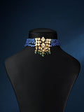 Faryna Polki And Diamond Bead Choker