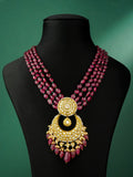 Eira Polki And Diamond Bead Pendant
