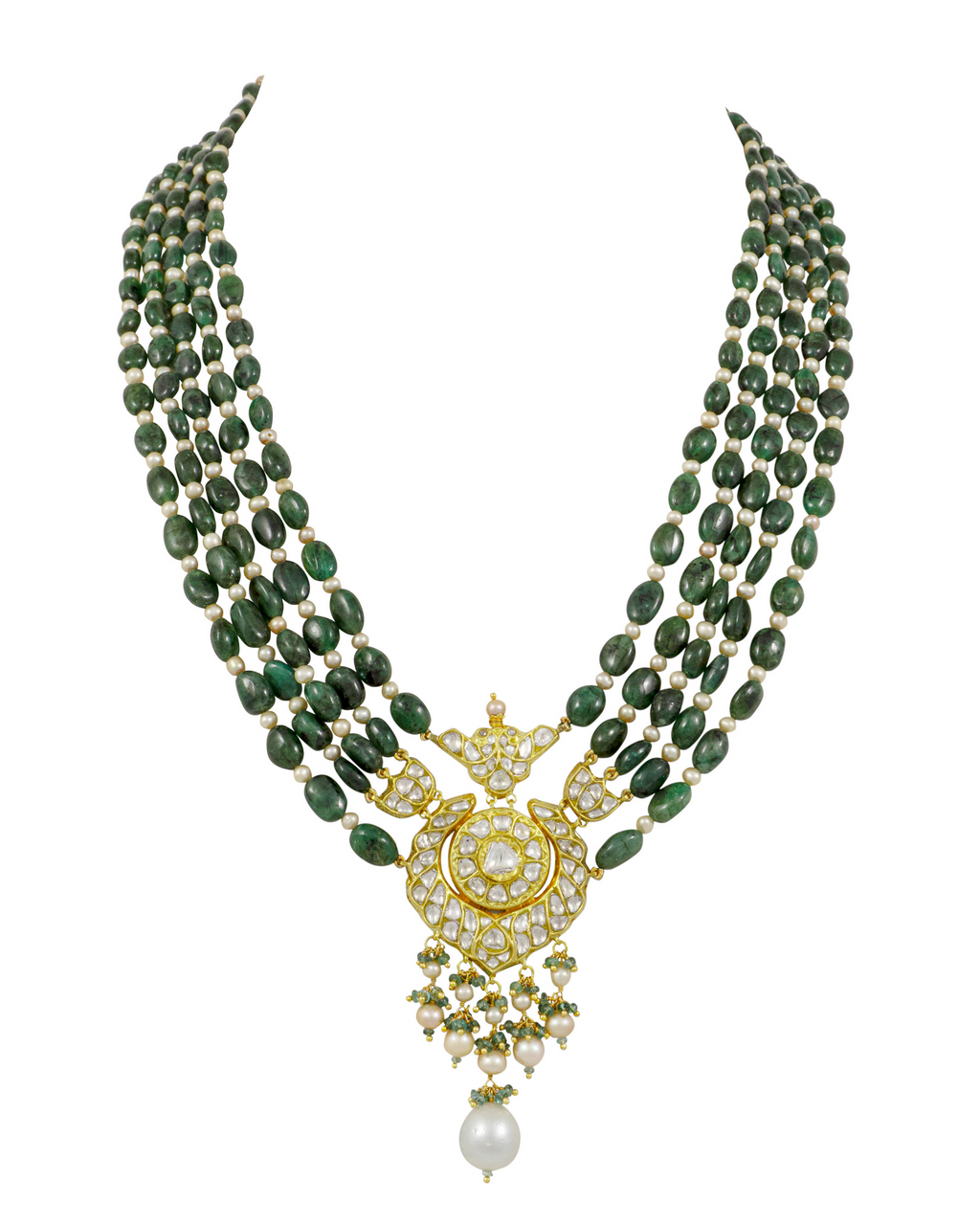 Francia Polki Bead Pendant