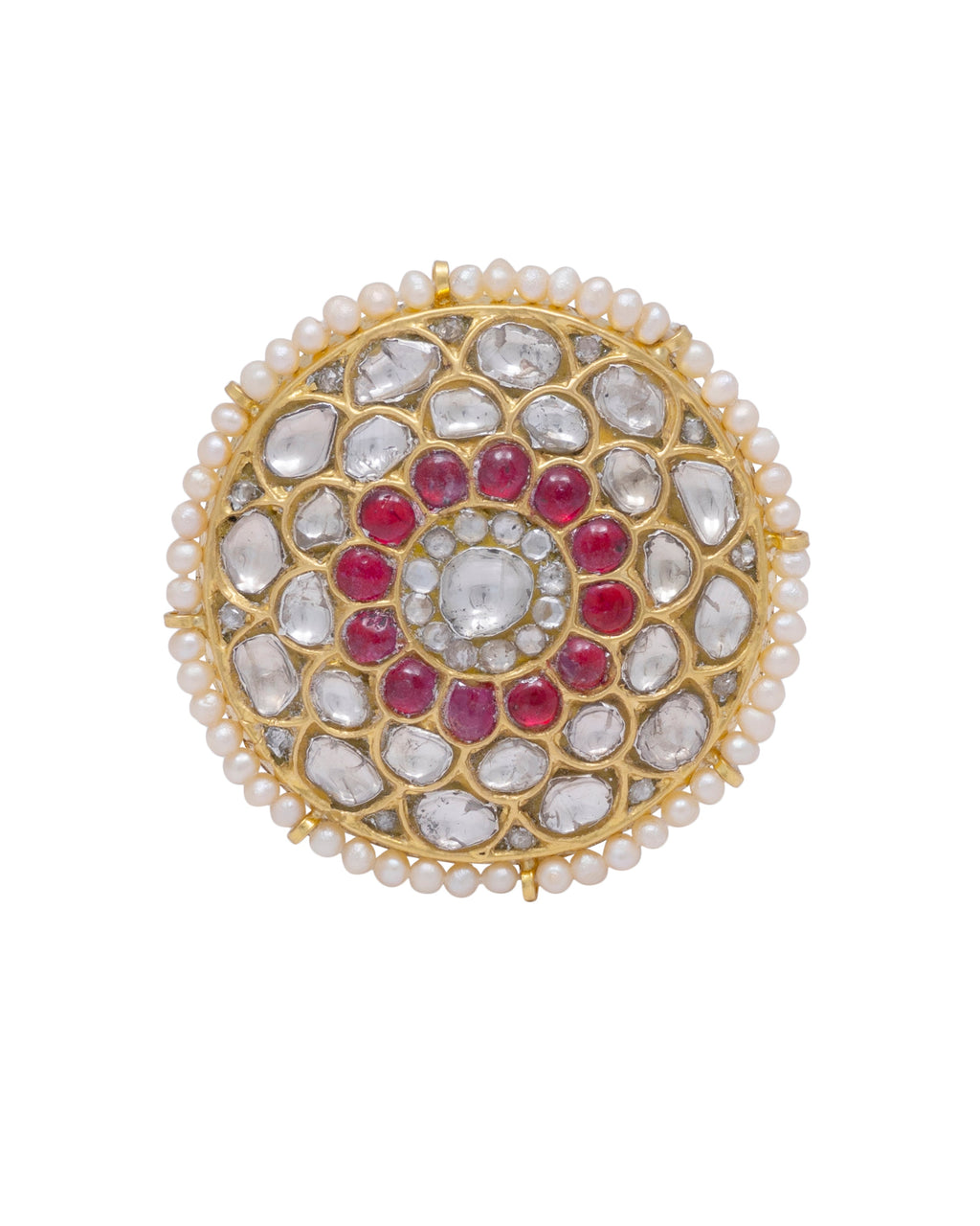 Celestine Polki  Ring