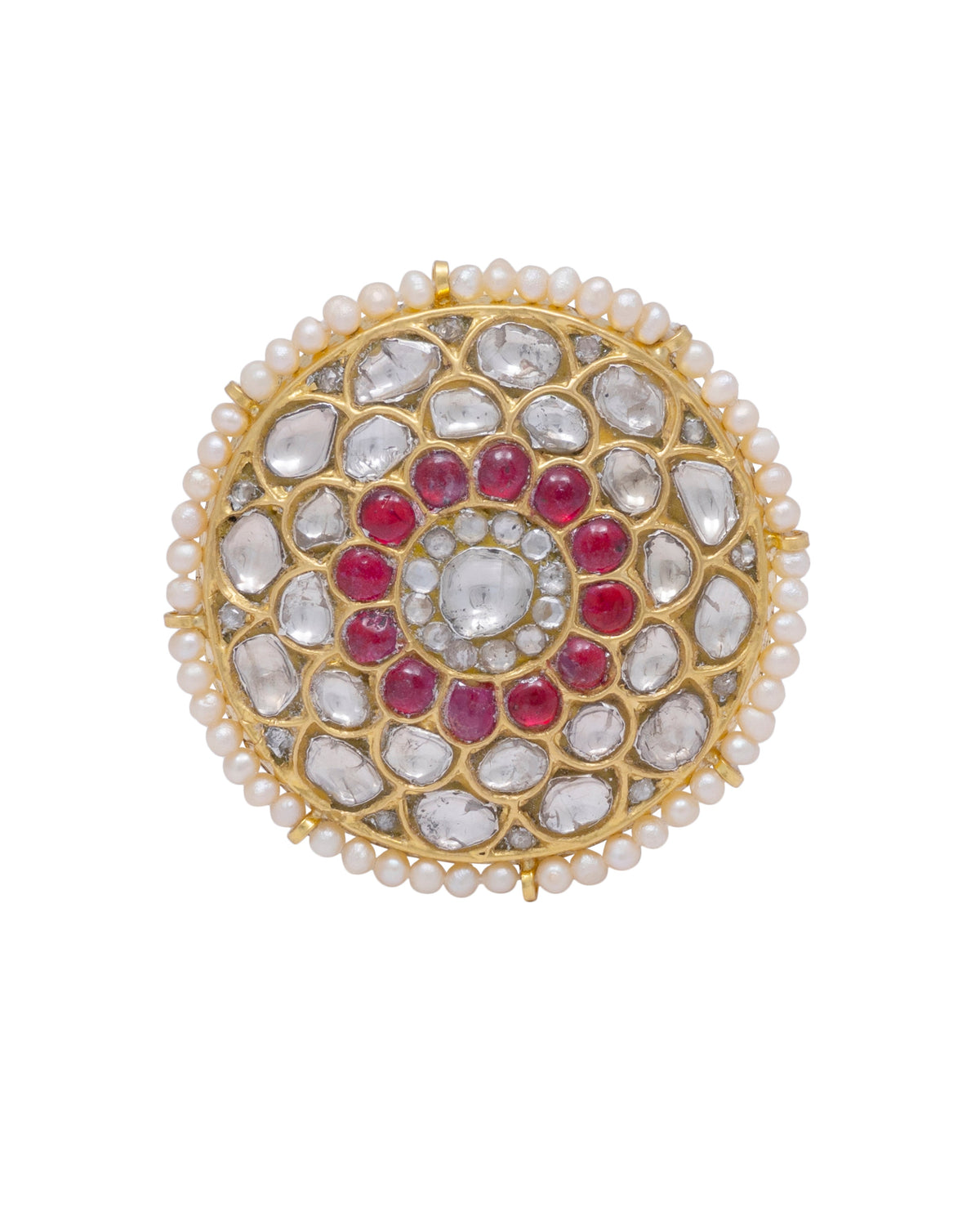 Celestine Polki  Ring