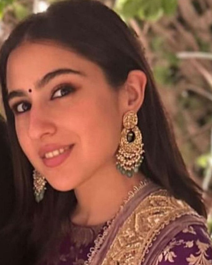 Sara Ali Khan - Arshika Polki Chandbalis