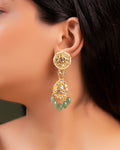 Tanisha Polki Long Earrings