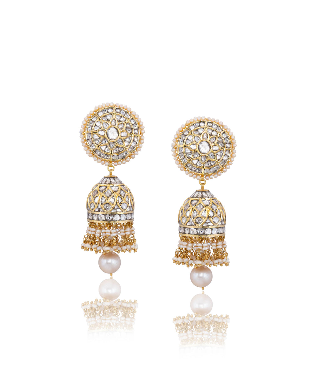 Urvashi Polki Jhumkas