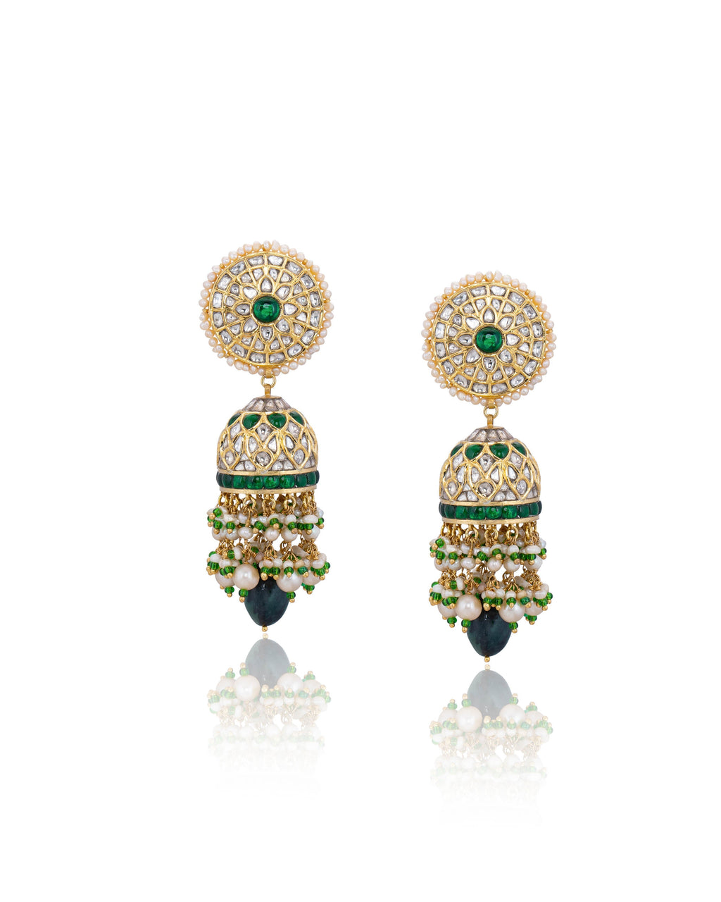 Yashasvi Polki Jhumkas