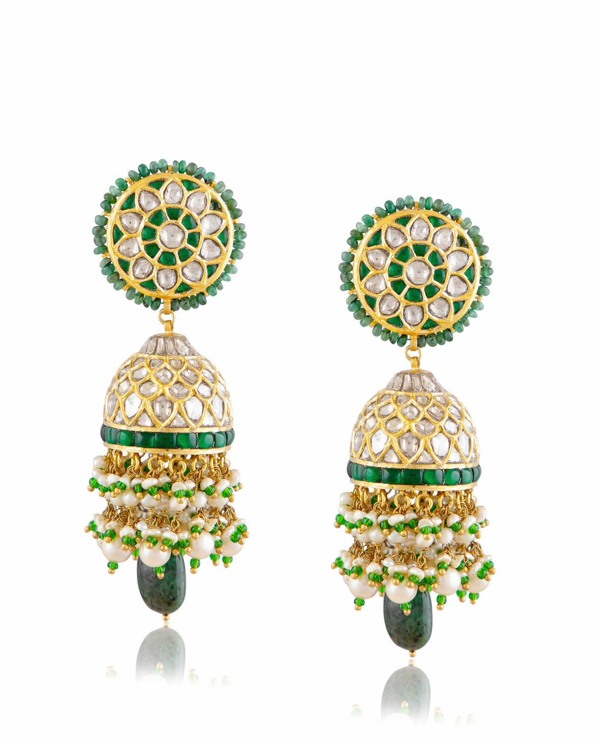 Aditi Rao - Lavina Polki Jhumkas