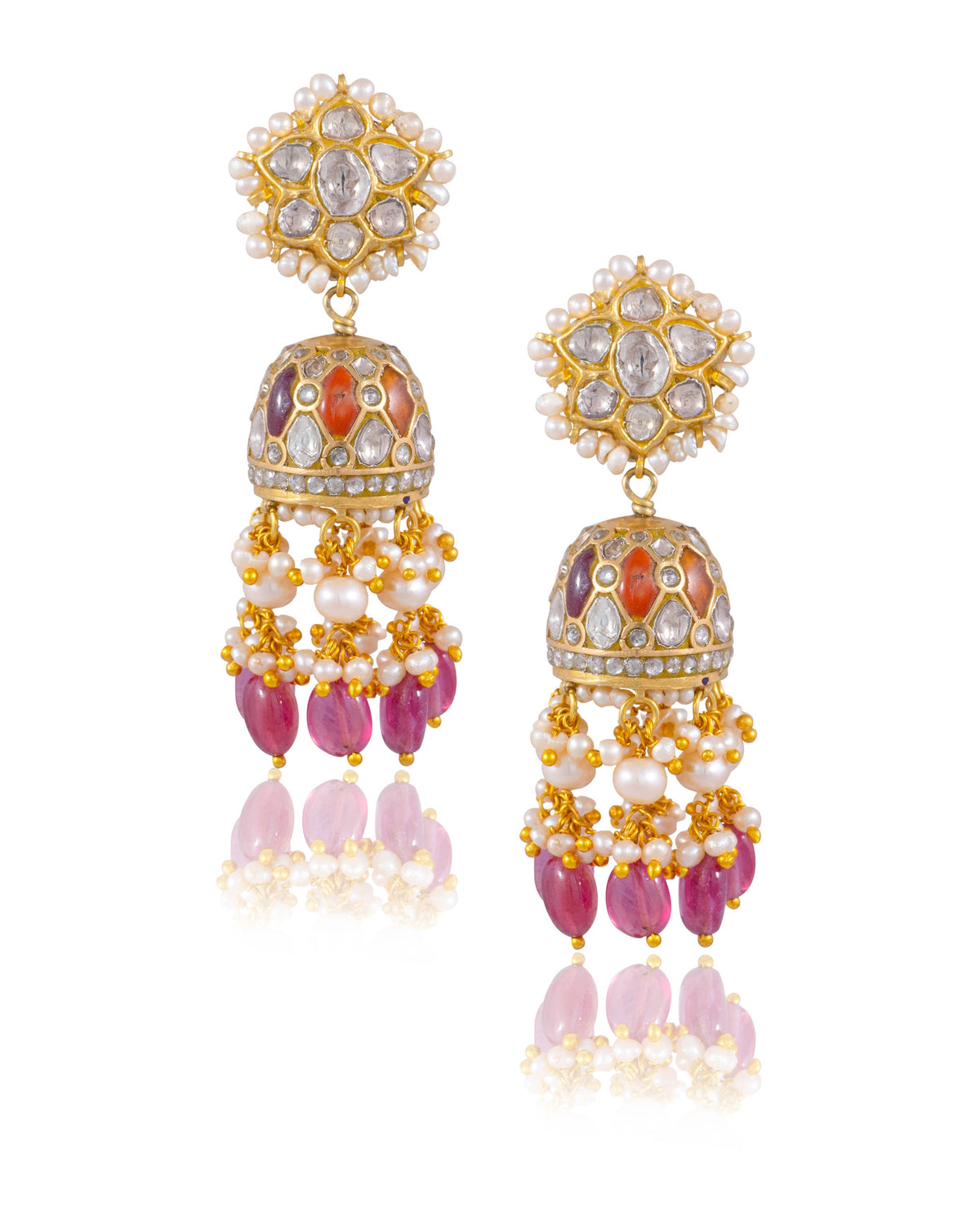 Anaita Polki Jhumkas