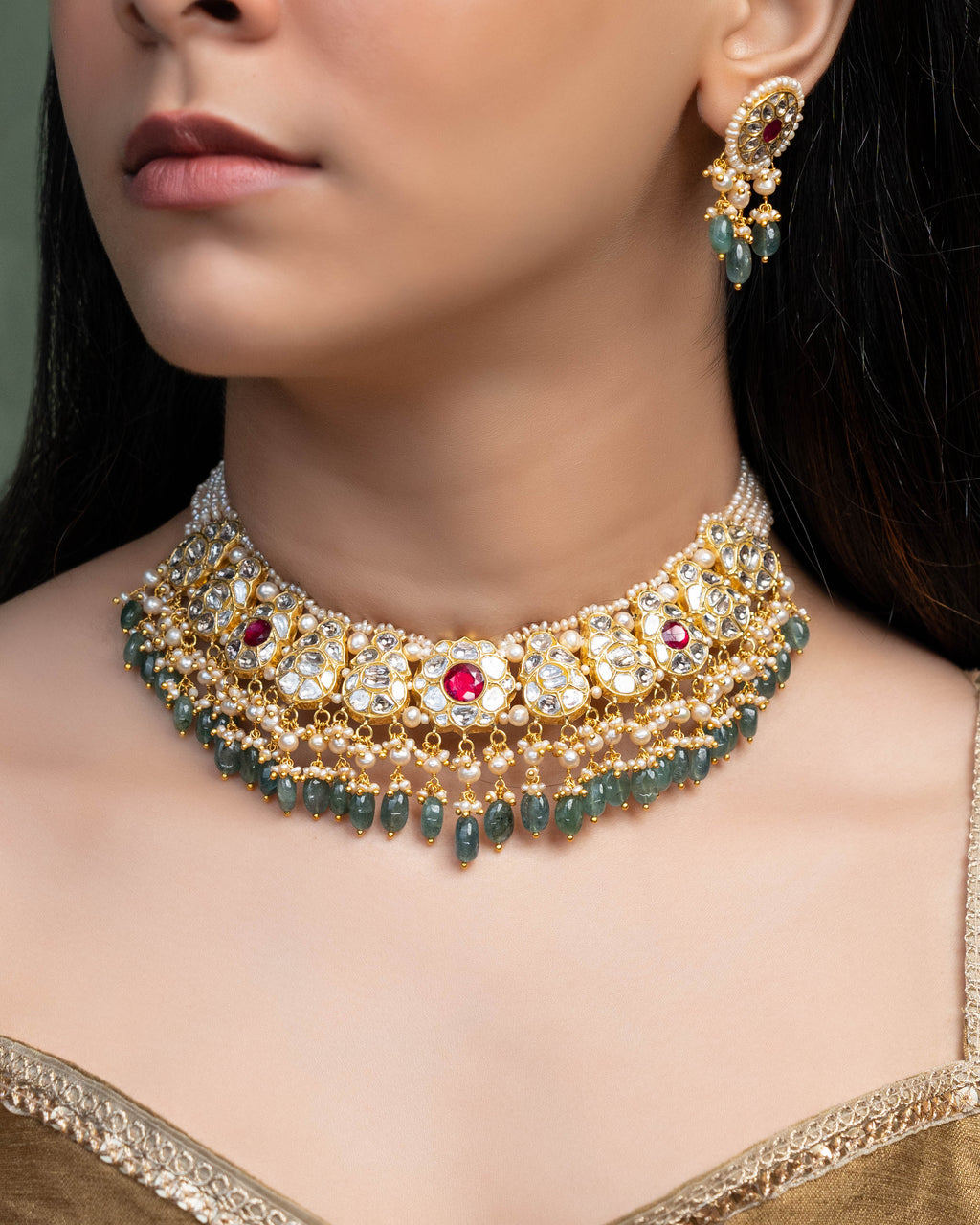 Tanvi Polki Necklace