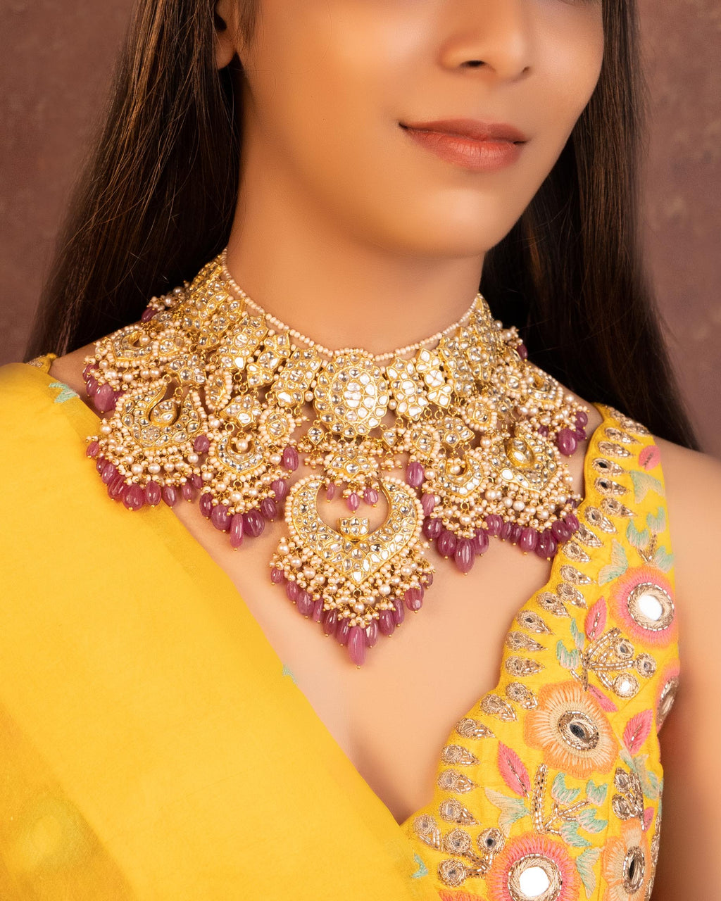 Jonnah Polki Necklace