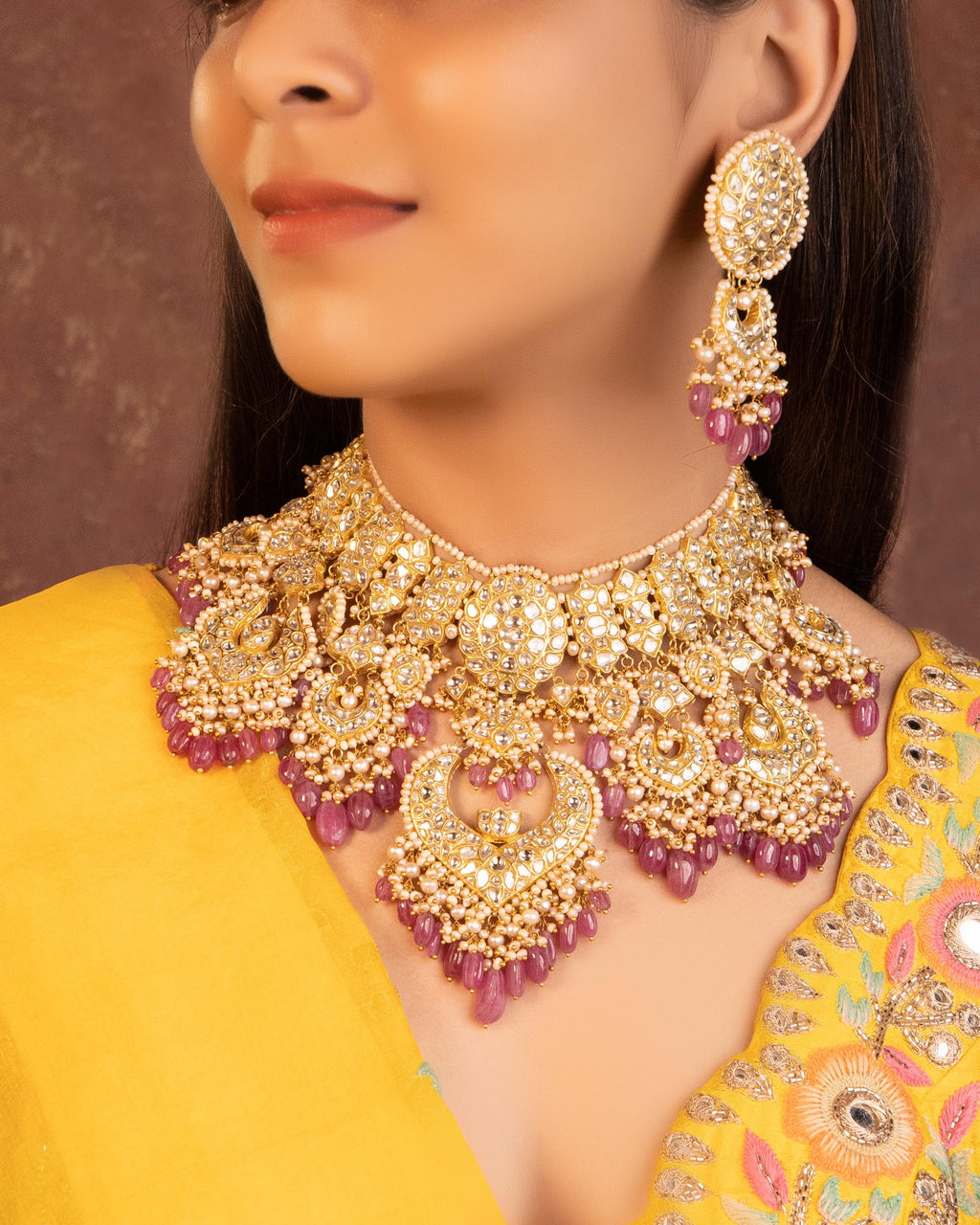 Jonnah Polki Necklace