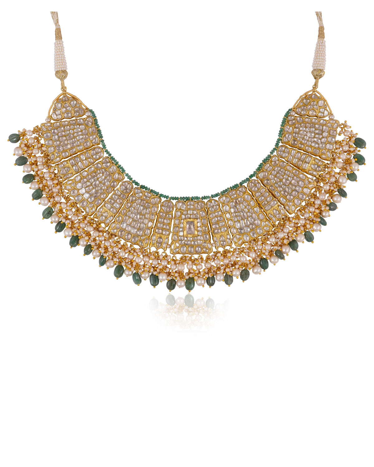 Diya Polki Necklace